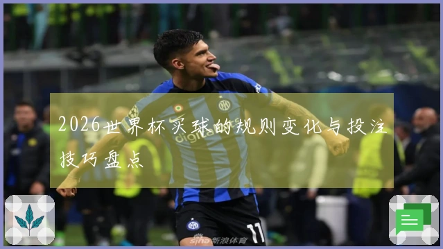 2026世界杯买球的规则变化与投注技巧盘点